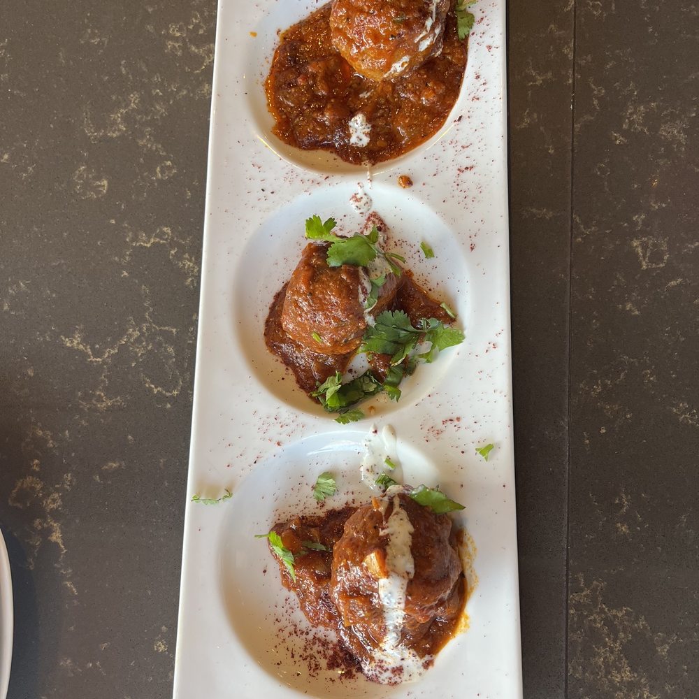 Nora Restaurant and Bar - Spicy Chicken Meatballs - Afghan Near Me - Dallas, Texas Nora Restaurant and Bar - Spicy Chicken Meatballs - Afghan Near Me - Dallas, Texas