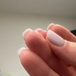 She didn't bother to file underneath. Or trim my nails. EVERYTHING I TOUCH GETS F*cking stuck underneath. Trash. She didn't bother to file underneath. Or trim my nails. EVERYTHING I TOUCH GETS F*cking stuck underneath. Trash.