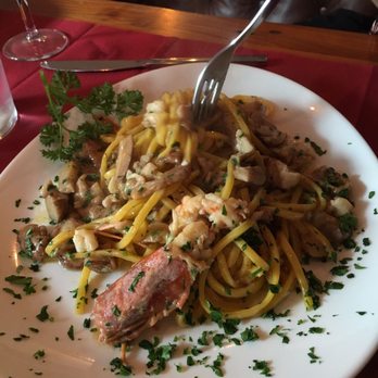 Osteria Maracuja - Pasta with Prawns and Porcini Mushrooms. Superb. - Italian Near Me - Rome, RM Osteria Maracuja - Pasta with Prawns and Porcini Mushrooms. Superb. - Italian Near Me - Rome, RM