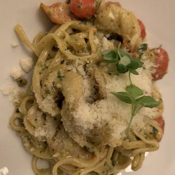 ItalX - Linguine and Shrimp with Pistachio Pesto -Heavenly :) - Italian Near Me - Lexington, Kentucky ItalX - Linguine and Shrimp with Pistachio Pesto -Heavenly :) - Italian Near Me - Lexington, Kentucky