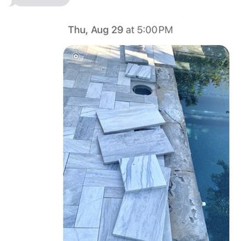 Aviles Masonry - Work in progress removing loose pavers. - Masonry/Concrete Near Me