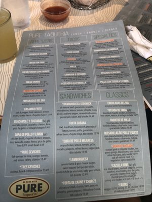 Menu photo 4 Pure Taqueria Roswell, GA