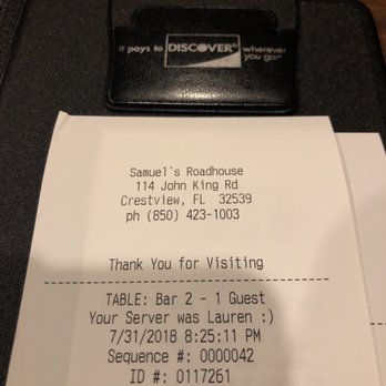 Samuel's Roadhouse - Steakhouses Near Me - Crestview, Florida Samuel's Roadhouse - Steakhouses Near Me - Crestview, Florida