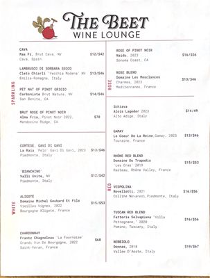 Menu photo 2 The Beet Cloverdale, CA