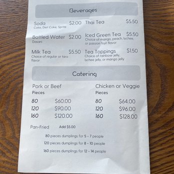 Hao Bao Dumplings - Menu 5/17/23 - Chinese Near Me - Sacramento, California Hao Bao Dumplings - Menu 5/17/23 - Chinese Near Me - Sacramento, California