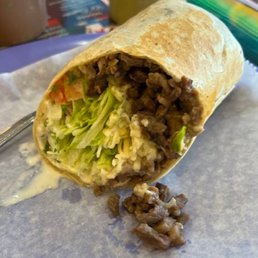 Carne Asada burrito