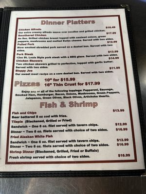 Menu photo 5 Mac's Downtown Alton, IL