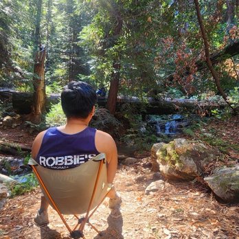 Sykes Hot Springs - Chilling at a Terrace Creek - Campgrounds Near Me - Big Sur, California