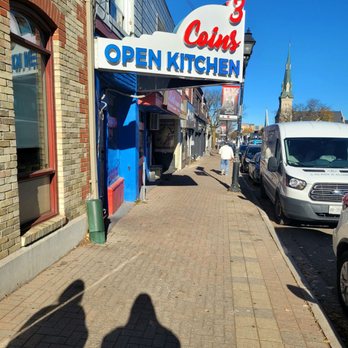 3 Coins Open Kitchen - Outside very easy to spot - Fast Food Near Me - Richmond Hill, Ontario