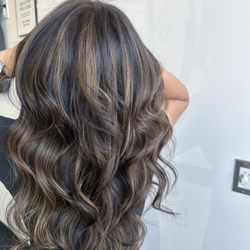 eNVy Hair Studio - Milk Tea Balayage! Fall hair colors! (;