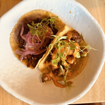 Lime & Cilantro - Tacos. Definitely try the duck and mole taco. - Latin American Near Me - Silver Spring, Maryland