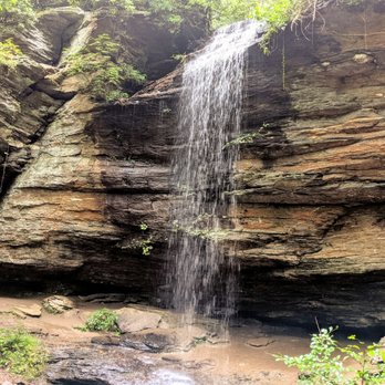 Pisgah National Forest - Moore Cove Falls | Instagram: @telephonesmoothie - Hiking Near Me - Pisgah Forest, North Carolina