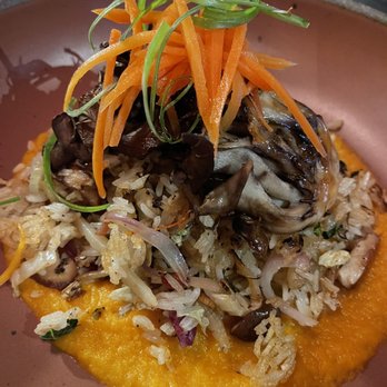 Chestnut - Mushroom rice dish - New American Near Me - Asheville, North Carolina Chestnut - Mushroom rice dish - New American Near Me - Asheville, North Carolina