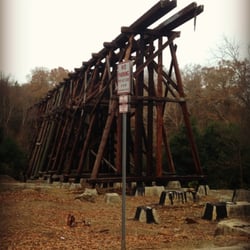 Trail Creek Trestle - I had to stop when I saw this!