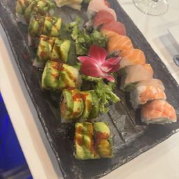 Rainbow Roll Eastern Dragon Roll Rainbow Roll Eastern Dragon Roll