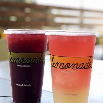 Lemonade - Blueberry mint and hibiscus. - New American Near Me - Huntington Beach, California Lemonade - Blueberry mint and hibiscus. - New American Near Me - Huntington Beach, California