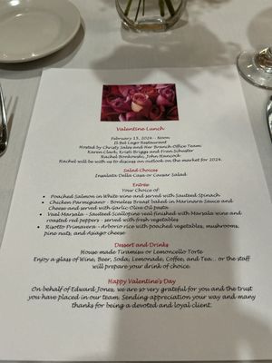 Menu photo 1 Il Bel Lago Saint Louis, MO