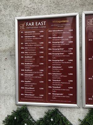 Menu photo 2 Far East Munich, BY Menu photo 2 Far East Munich, BY