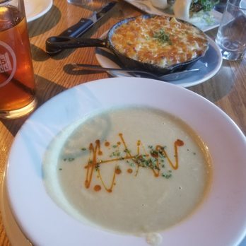 Pier 115 - Cauliflower and fennel soup, extremely delicious. - Sports Bars Near Me - Edgewater, New Jersey Pier 115 - Cauliflower and fennel soup, extremely delicious. - Sports Bars Near Me - Edgewater, New Jersey