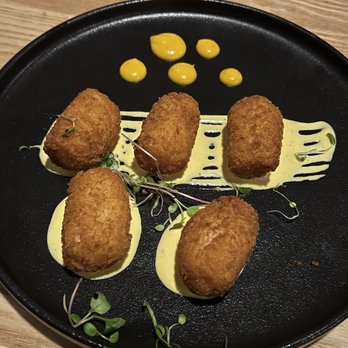 Yunta Nikkei - Shrimp croquettes - Peruvian Near Me - Charlotte, North Carolina Yunta Nikkei - Shrimp croquettes - Peruvian Near Me - Charlotte, North Carolina