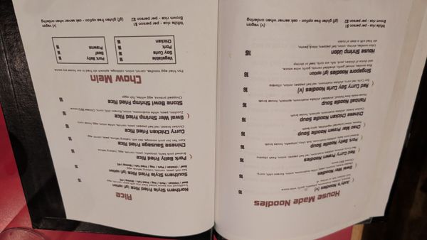 Menu photo 1 Kung POW! Portland, OR
