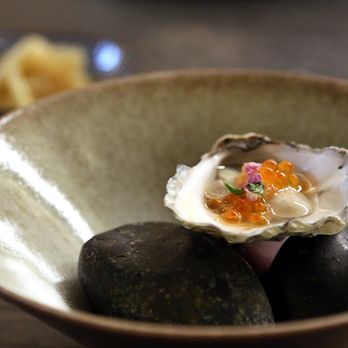 Sato Omakase - Oyster With Trout Roe... - Sushi Bars Near Me - San Francisco, California Sato Omakase - Oyster With Trout Roe... - Sushi Bars Near Me - San Francisco, California
