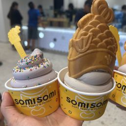 Ube Soft Serve