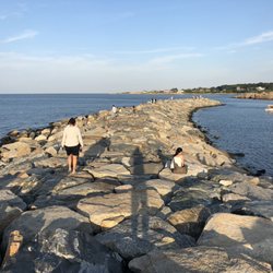 Rockport Town of - Spectacular View of the rocky shoreline in  Bear Skin Neck In Rockport MA