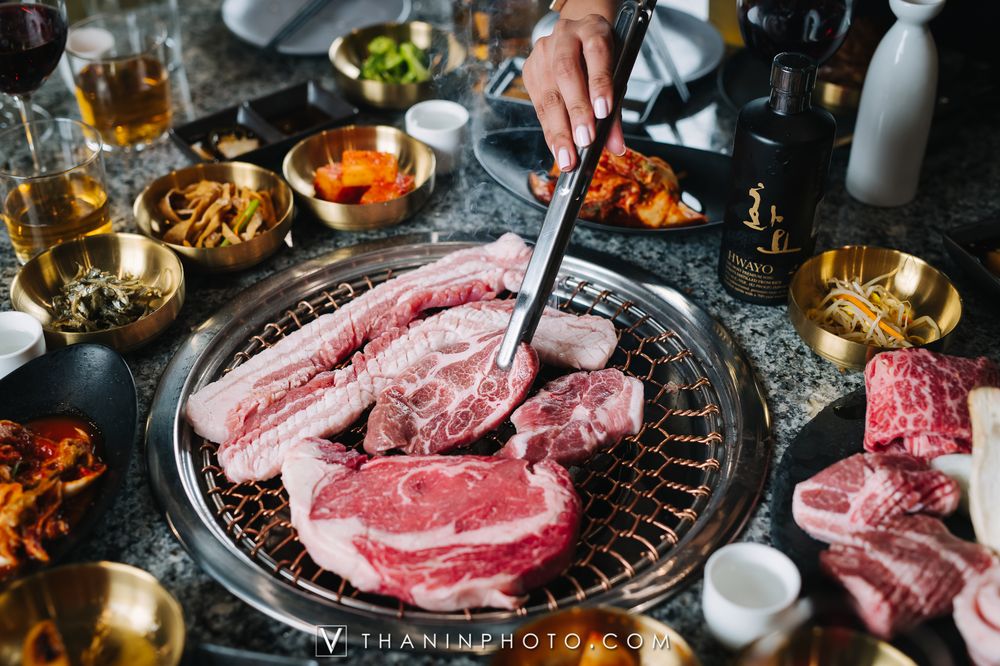 Food from Koryo Kalbi Korean BBQ