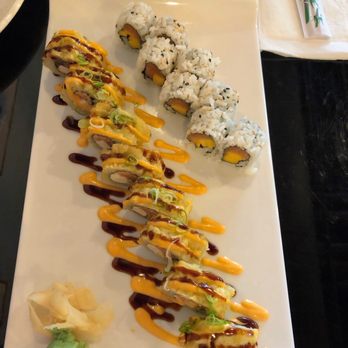 Red 88 Asian Bistro - Salmon/Mango Roll and Vegas Roll - Sushi Bars Near Me - South Jordan, Utah Red 88 Asian Bistro - Salmon/Mango Roll and Vegas Roll - Sushi Bars Near Me - South Jordan, Utah