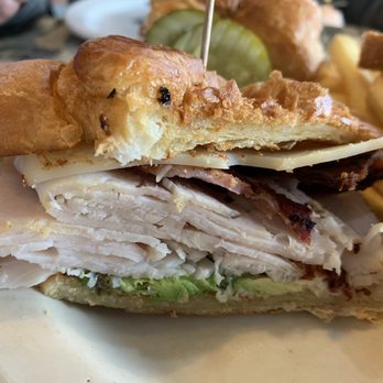 Laurel Deli and Desserts - Turkey, bacon and avocado croissant - Delis Near Me - Fort Bragg, California