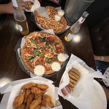 The Pizza Press - The Press Cheese. 10pc Wings. Mozzarella cheese sticks and our made up pizza - Pizza Near Me - Pearl City, Hawaii