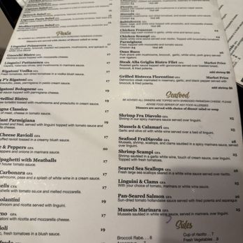 Lazzaro's Italian Bistro - Menu - Italian Near Me - Palmyra, Pennsylvania