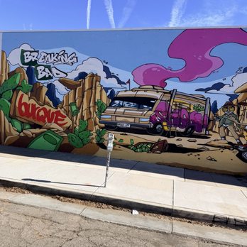 Breaking Bad Rv Tours - Murals - Bus Tours Near Me - Albuquerque, New Mexico