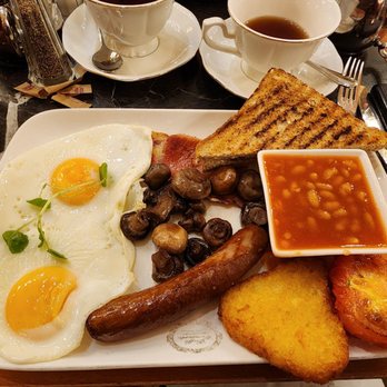 Caffe Concerto - Full English breakfast-£15.95 - Italian Near Me - London, XGL