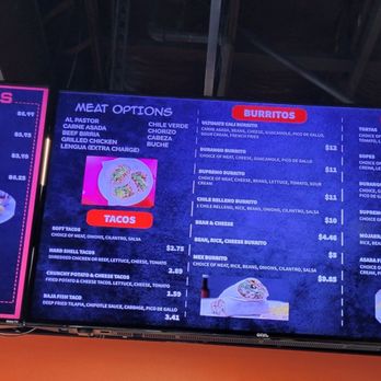 Durango Taco Shop - Menu - 9/2/23 - Tacos Near Me - Las Vegas, Nevada Durango Taco Shop - Menu - 9/2/23 - Tacos Near Me - Las Vegas, Nevada