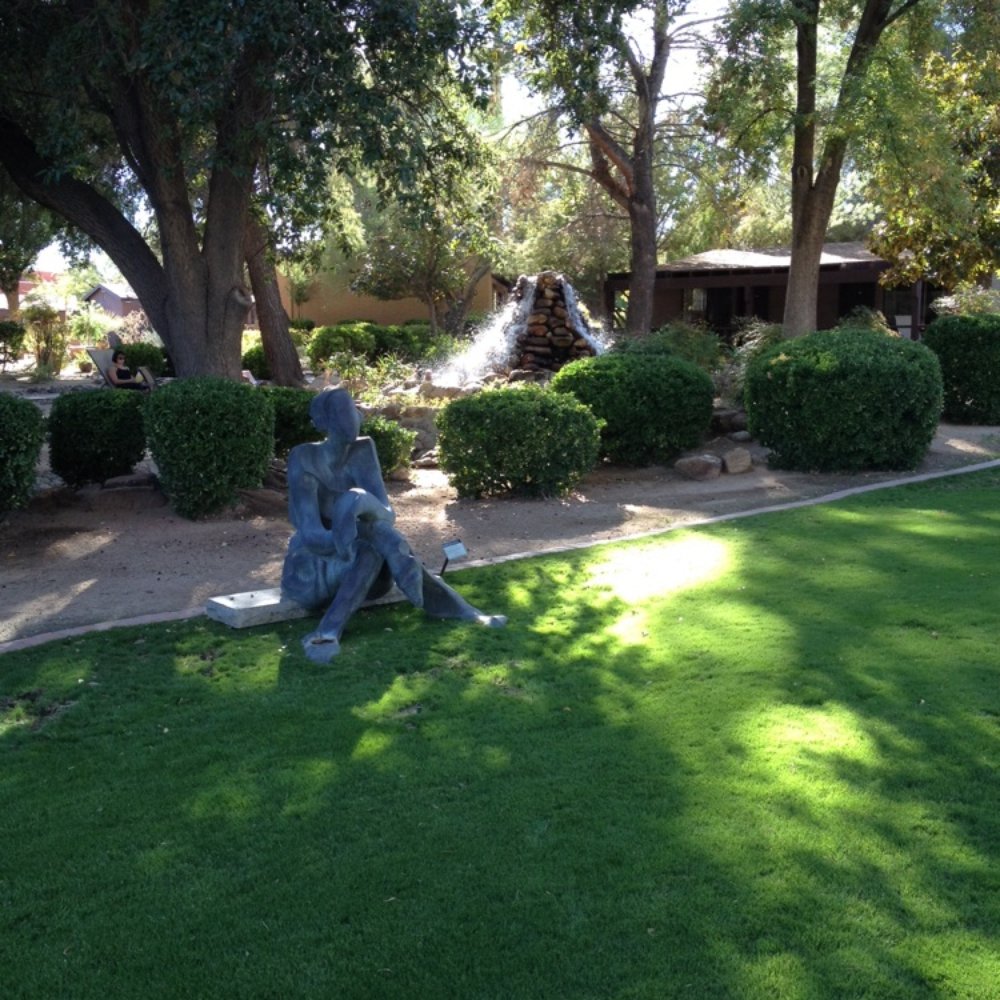 Canyon Ranch Tucson - By the ranch store, scenery is so peaceful. - Resorts Near Me - Tucson, Arizona