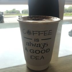 The Pod - A delicious cappuccino served right by the water