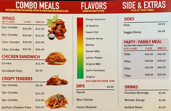 Menu photo 2 VS Wings & VS Noodles Alpine, CA Menu photo 2 VS Wings & VS Noodles Alpine, CA