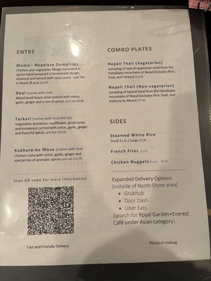 Menu photo 2 Everest Cafe Glendale, WI