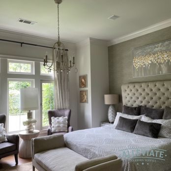 Alleviate Cleaning Service - We performed a standard clean by fixing the bed and cleaning the room. - Home Cleaning Near Me