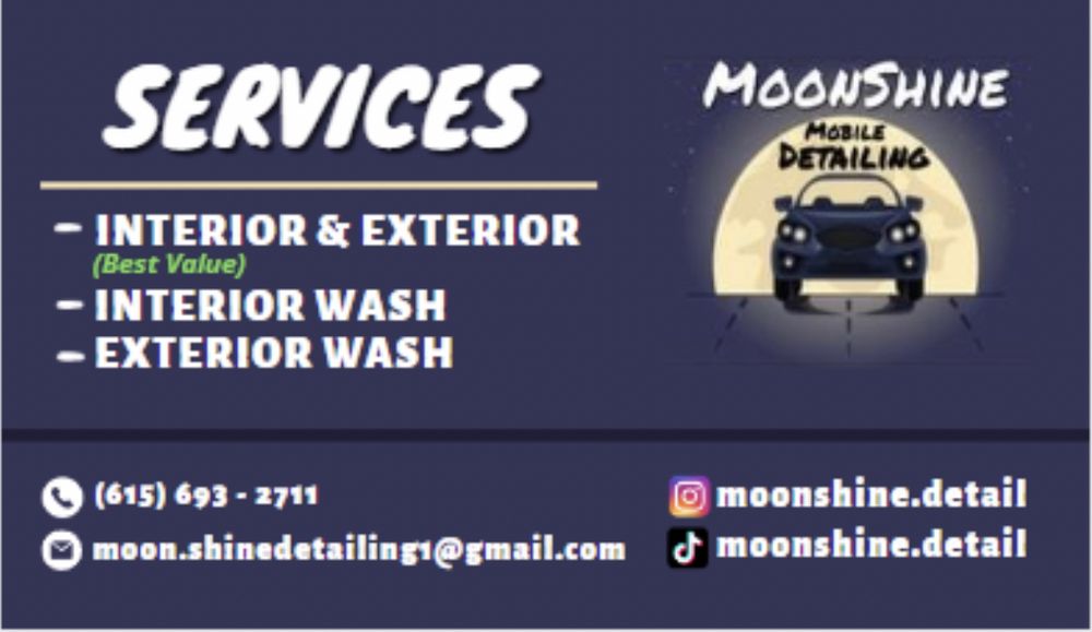 MOONSHINE MOBILE DETAILING Franklin, TN Yelp