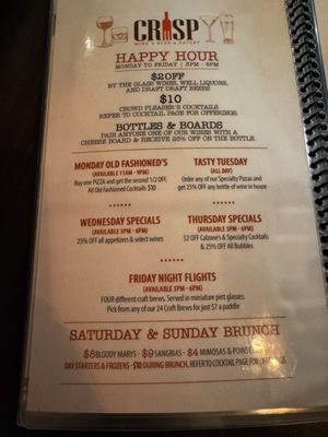 Menu photo 7 Crisp Houston, TX