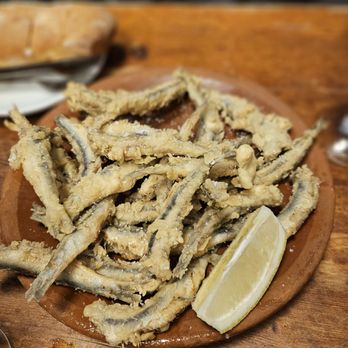 Casa Toni - Boquerones fritos (fried anchovies) - Tapas/Small Plates Near Me - Madrid, M