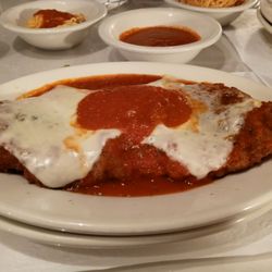 Fasegeo's - Veal Parm crispy crust with the juicest Veal you will ever eat. Chicken Parm also the same. Same and Joyce are great owners.