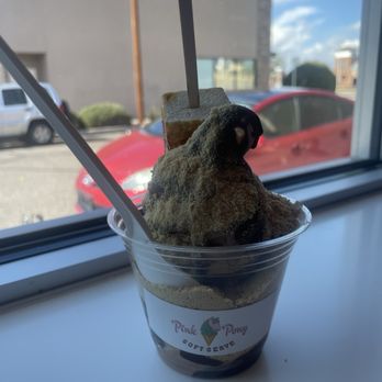 Pink Pony Soft Serve - S'mores Sundae - Ice Cream & Frozen Yogurt Near Me - Albuquerque, New Mexico