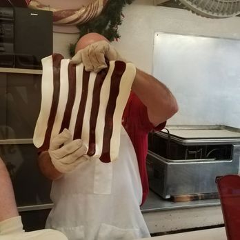 Logan's Candies - Candy cane demo - Candy Stores Near Me - Ontario, California