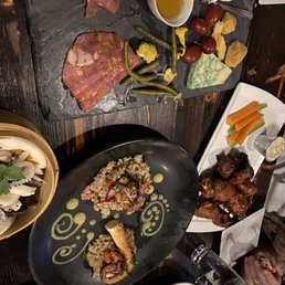lots of plates to share