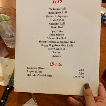 Matsu - Menu - Sushi Bars Near Me - Houston, Texas