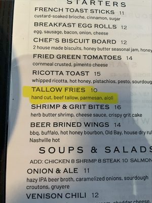 Menu photo 4 Juleps Kentucky Tavern Ashburn, VA